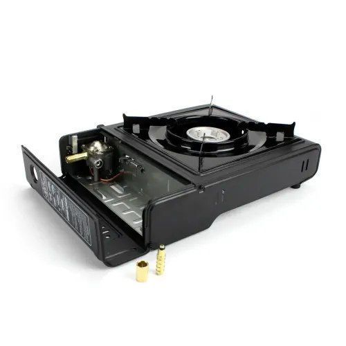 Газова плита портативна CampFire BDZ-155-A 2300 Вт цанговий балон п'єзопідпал 1.47 кг smplus8 фото