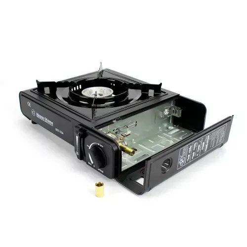Газова плита портативна CampFire BDZ-155-A 2300 Вт цанговий балон п'єзопідпал 1.47 кг smplus8 фото