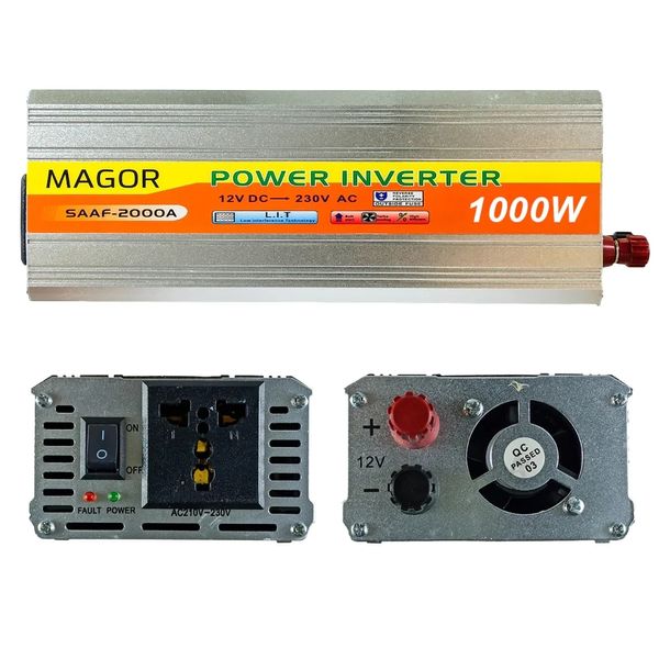 Перетворювач напруги MG 1000W 12V Інвектор 5001 фото