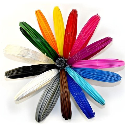 Пластик для 3D ручки PLA 100 метрів PRO 5069 фото