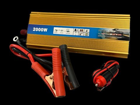 Інвертор 2000W-3000W перетворювач DC/AC Інвертор для освітлення GOLD 5021 фото