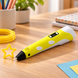 3D-ручка Pen-3 з LCD-дисплеєм, PLA/ABS, 10 м пластику та трафаретами 5071 фото 2