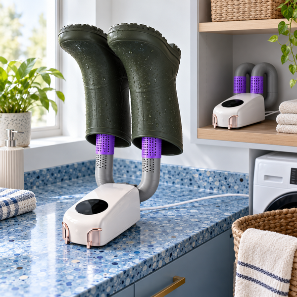 Сушарка для взуття AeroFold Smart Lux з теплим повітрям, дисплеєм і таймером 30&ndash;120 хв, 150 Вт 01960 фото