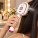 Паровая массажная щётка-расчёска MistGlow 3 в 1 для расчёсывания и выравнивания волос, распыление, вибрация и LED dt1464 фото 1