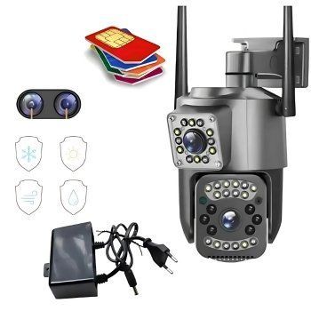 WiFi поворотна камера відеоспостереження SC03 V380 з роздільною здатністю 4MP 5350 фото