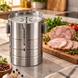 Ветчинница-пресс SteelChef Pro 1,5 л из нержавеющей стали, 3 уровня объёма par3478 фото 1