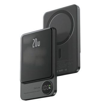 PowerBank Q9 10000mAh з MagSafe і бездротовою зарядкою, LED-дисплей 5359 фото