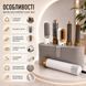 Мультистайлер Lux 5 в 1 професійний 5 насадок шнур 360&deg; шкіряний кейс білий глянець 220В j5975 фото 5