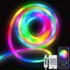 Умная неоновая лента SmartNeon RGB 5 м гибкая 16 млн цветов 200 режимов пульт 220В/12В j9386 фото 2