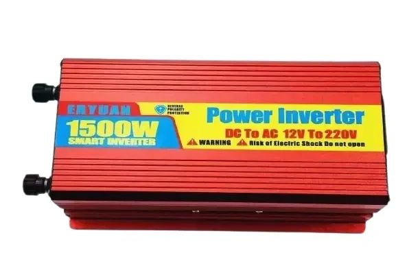 Інвертор 1500W 12 V-220 V автомобільний перетворювач струму з USB 5006 фото