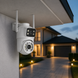 Уличная Wi‑Fi IP-камера Q13 6 Мп 2 объектива iCSee PTZ 350&deg; IP66 J8399 фото 3