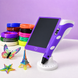 Великий набір для творчості 3D Pen-6: ручка з LCD, планшет, трафарети та 100 м пластику, фіолетовий neo4964 фото 3