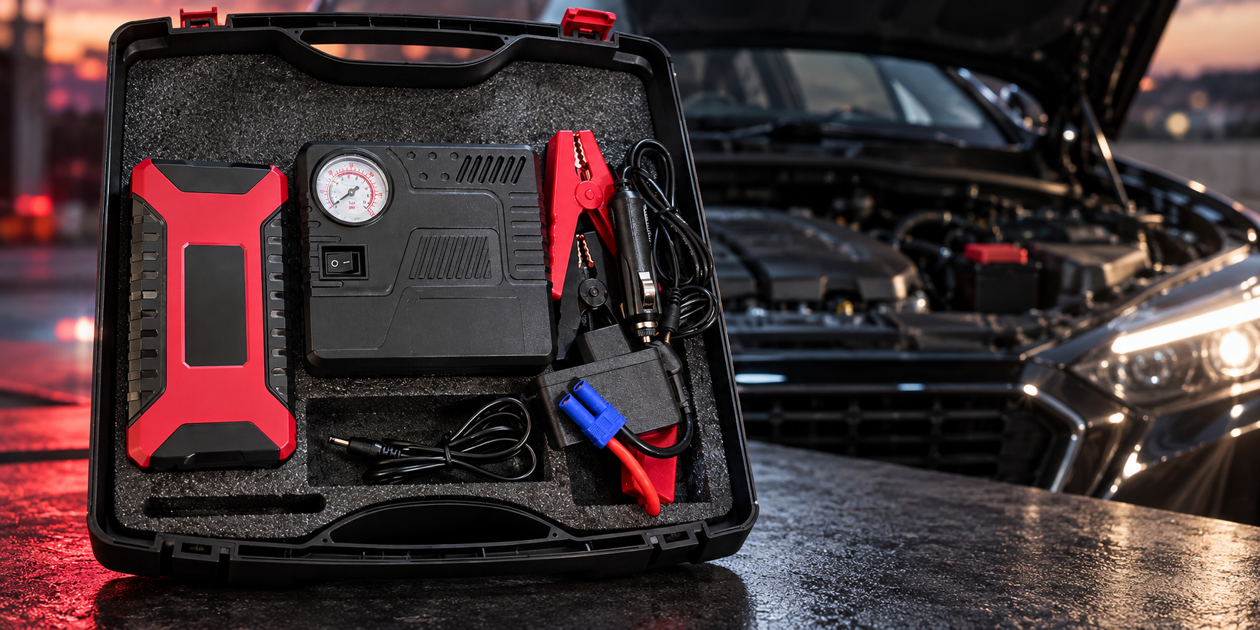 Комплект RoadRescue Ultra у кейсі